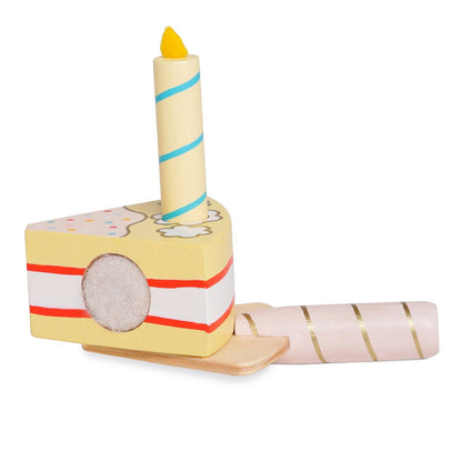 Gâteau d'anniversaire à la vanille - Jeu sensoriel enfant