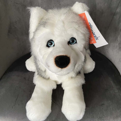 Ma peluche Husky Léonard