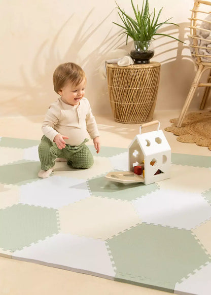 Tapis de jeu hexagonal - Seafoam