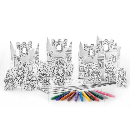 Set de 4 pièces pour fête de princesse