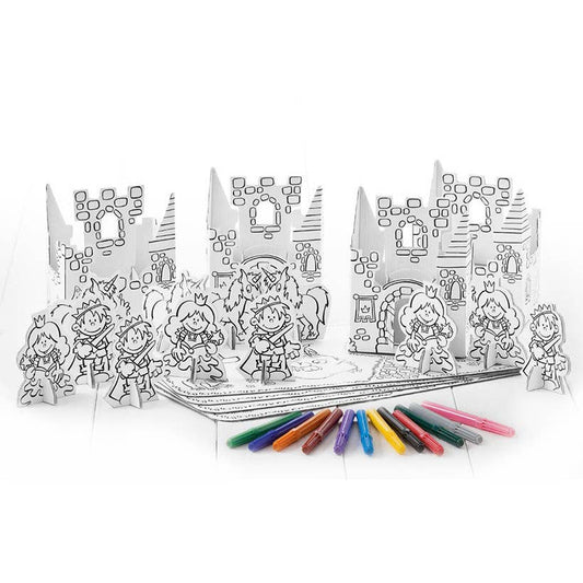 Set de 4 pièces pour fête de princesse