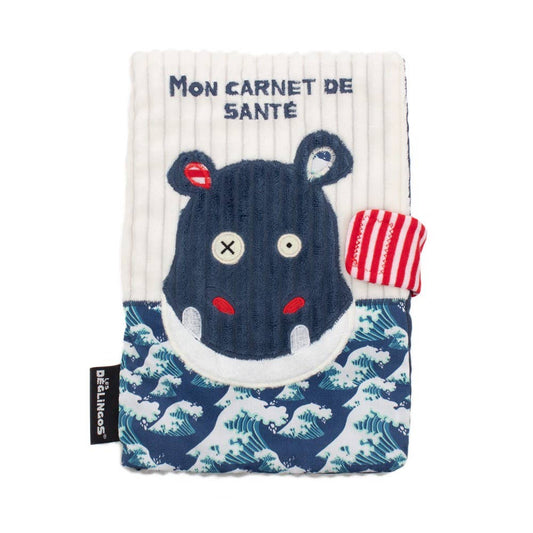 Couverture du carnet de santé Hippipos l'hippopotame