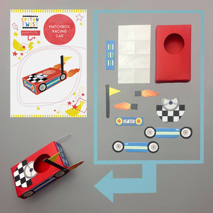 Créez votre propre voiture de course Matchbox