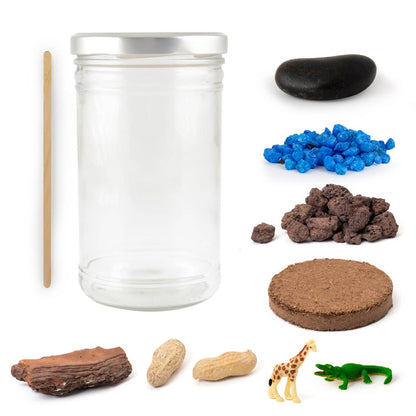 Terrarium de la Savane - Kit créatif de jardinage Enfant