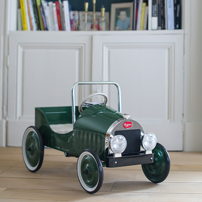 Voiture à pédales Verte pour Enfant