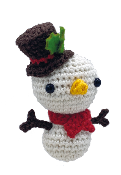 Kit de crochet à faire soi-même - Mini bonhomme de neige