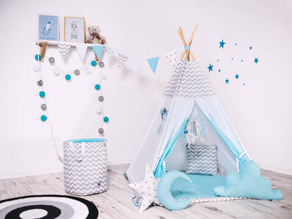 Ensemble de tipi pour enfant Blue Wind