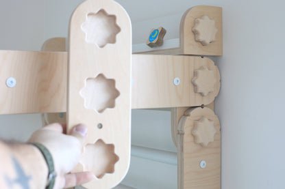 Support mural Happymoon®, transformez votre HM Climber en Stall Bar - Jeu de motricité enfant