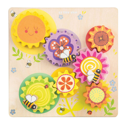 Jeu à crémaillère « Bee And Flowers » - Jeu éducatif enfant