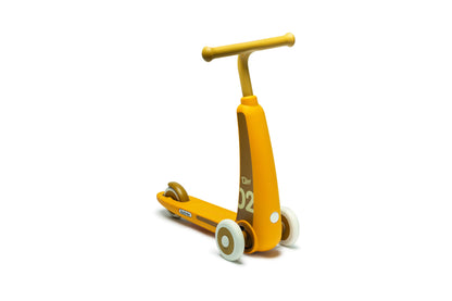 Trottinette Dino Jaune - Jeu de motricité pour enfant (2 à 6 ans)