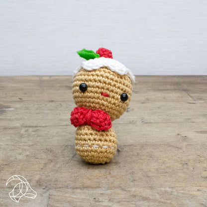 Kit de crochet à faire soi-même - Mini Gingerbread Man