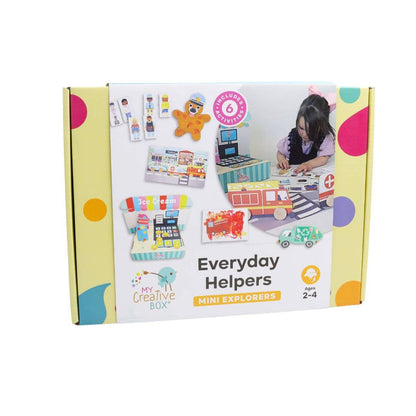 Boîte créative Mini Explorers Everyday Helpers - Jeu éducatif pour enfant