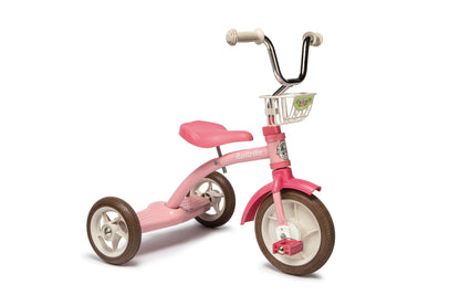 Tricycle Super Lucy Rose Garden Rose - Jeu de motricité pour enfant (2 à 5 ans)