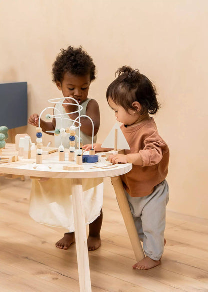 Table d'activités en bois