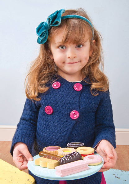 Set de biscuits et assiette - Jeu sensoriel enfant ( 2 ans et + )