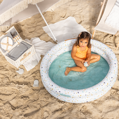 Swim Essentials Piscine Enfant Blanc 100 cm - Jeu de Plein Air