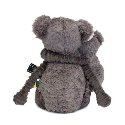 Peluche Les Ptipotos - Trankilou le Koala Mum & Baby Grey