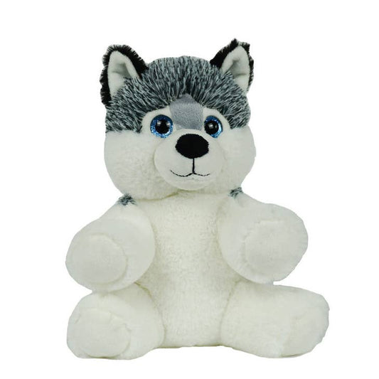 8 Inch Recordable Voice Husky Dog with 20 Second Recorder