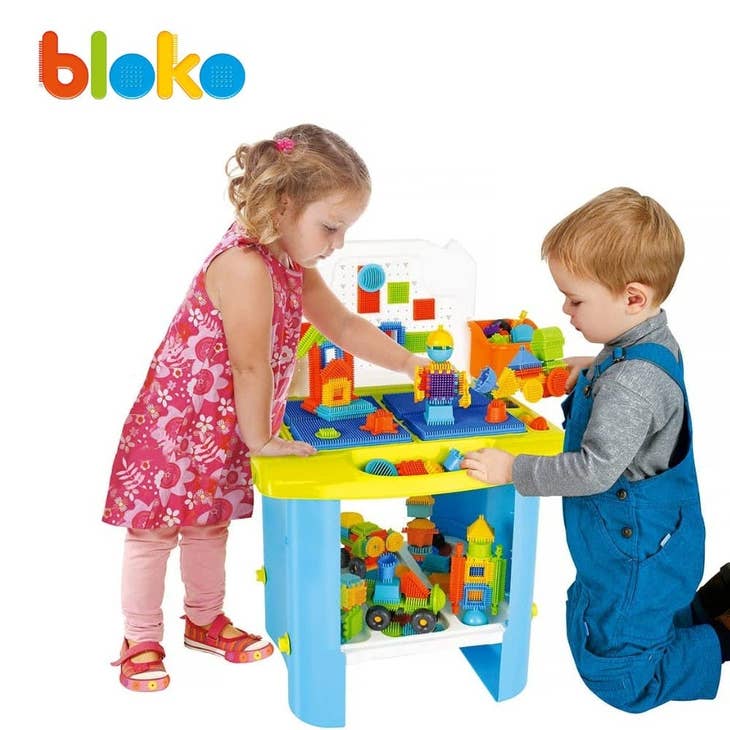 Établi Interactif Enfant en Plastique Big Builders – 100 cm +