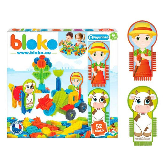 Coffret 50 Bloko + 2 Figurines Pods Ferme - BLOKO 503541